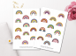 Preview: Rainbow Sticker Set